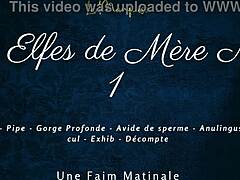 French Elf’s Bold Cum Tease Outdoors