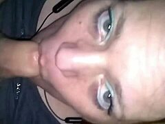 my face fucked by a fat cock