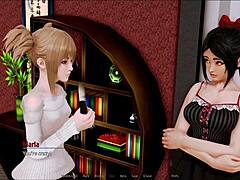 Harem hotel 34 gameplay in steamy room