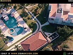 Redhead Screams During Blowjob At Ggmansion
