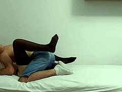 my teen friend got aroused after movie night and we fucked