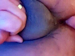 Toying Her Tight Ass for Deep Pleasure