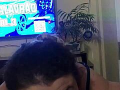 Kelly Licking Husband’s Balls In Greek Kiss Session