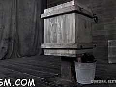 Sadomasochism Couple’s Rough Blowjob In Private Session