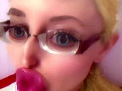 dollification sissification with huge pink lips fetish