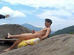 Outdoor Latina Babe’s Taboo Public Fuck