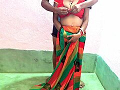 Husband and wife fuck in Indian village