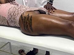 Amateur Camera Captures Transsexual's Naughty Massage