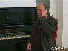 Twisted J Gal Craves Old Man’s Shaft