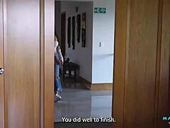 Mariana Martix’s Voyeur Swim Coach Cum Bath