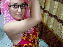 Paid this college girl for casting cumshot