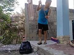 Beauty's Shocking Fuck with Ugly Old Man