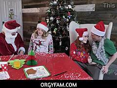 Orgyfam’s Pervy Family Christmas Orgy With Charlotte Sins