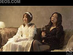 Modelmedia Asia Witch Begs For Tang’s Creamy Load
