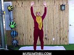 Kira Perez Cheats With Trainer In Hijab On