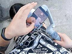 she asked me to record her sucking skills