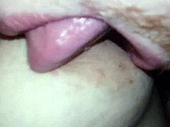 wife’s double dildo suck play