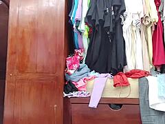 Latina Maid Shows Off Her Massive Curves