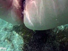 Multiple Creampie Underwater with Triple Cum Inside