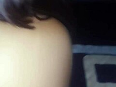 Latina Amateur Takes Painful Anal Thrust