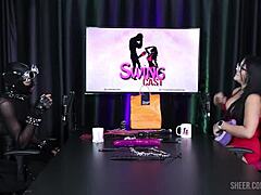 intriguing what’s behind ramona 69’s sheer red swing cast?