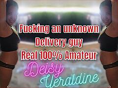 busty wife fucked by delivery guy