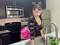 Stripper Steve Rickz pounds slutty pussy hard