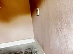 co-tenant bangs her neighbor hard under the staircase
