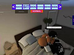 Caught some wild roleplay action on Roblox, hilarious!