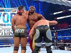 Seth Rollins Fucks Over Theory And Lashley