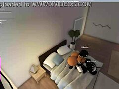 Caught some wild roleplay action on Roblox, hilarious!