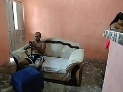 Unfaithful Husband Fucks Sister-in-Law’s Big Ass in Salon