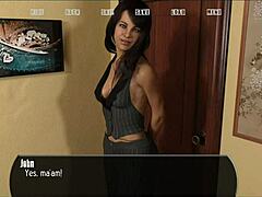 Curvy Fat Babe Dominates in 3D Game House