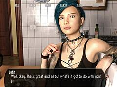 Curvy Fat Babe Dominates in 3D Game House