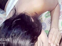 Latina Teen’s Hard Anal Creampie Finish