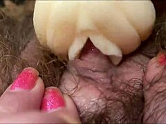 big clit pulsing in closeup climax