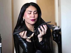 my leather glove fetish triggers asmr tingles