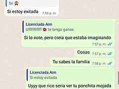 Latina Maid Gets Wild on Web Chat