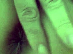 Milf caresses anal and exposes inner pussy