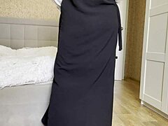 What Did Arab Stepmom Crave In Her Tight Pussy Last Night?