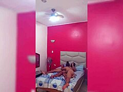 Masked Latina’s Relentless Hotel Creampie Fuck