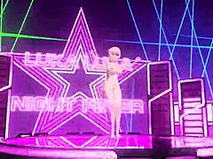 Megurine Luka's Daring Nude Fever Display
