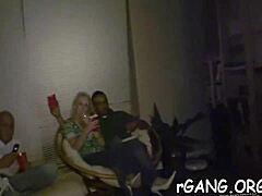 i joined a rough gangbang with cute chicks