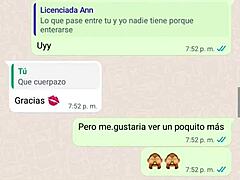 Latina Maid Gets Wild on Web Chat
