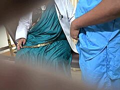 Nurse fucks patient in clinic shocking doctor