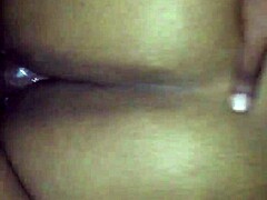 Ebony's Daring Anal With Massive Cock