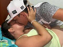 I bang my stepsister hard until I cum inside her pussy