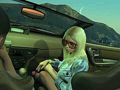 gta 5 franklin bangs a hooker in car