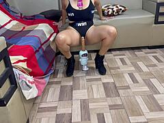 Dirty Secret: Watching Stepdaughter Fuck Her Toy