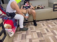 Dirty Secret: Watching Stepdaughter Fuck Her Toy